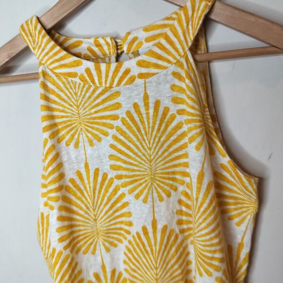 Joie 100% Linen Knit Tank Top Floral - Picture 6 of 9